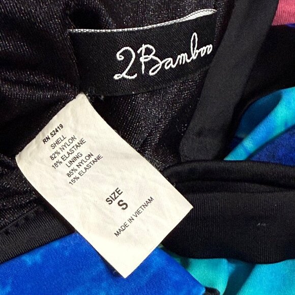 2Bamboo Women's Convertible Straps One Piece Swimsuit - Size Small - Picture 9 of 9